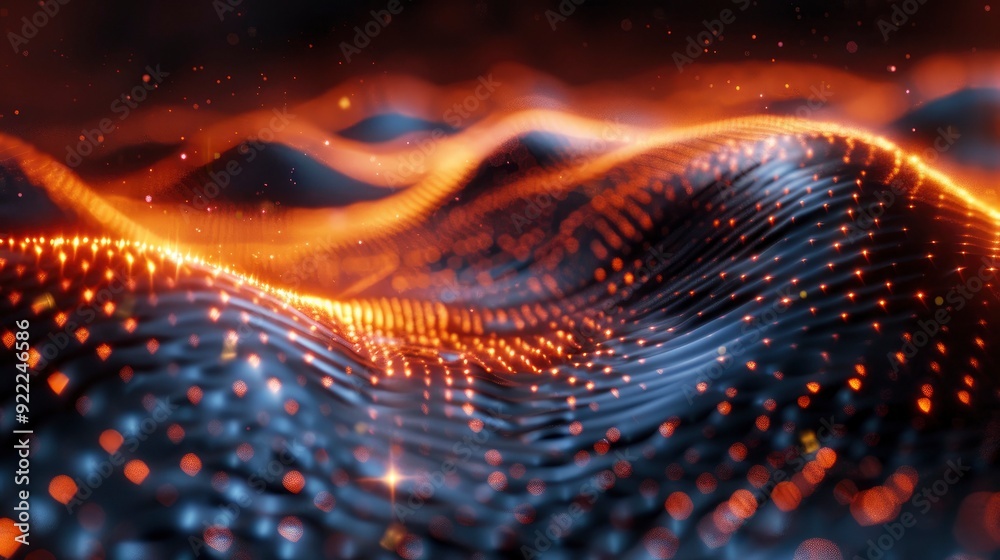 A detailed illustration of a quantum annealing process, highlighting the unique computational methods in quantum optimization. A detailed illustration of a quantum annealing process, highlighting the unique computational methods in quantum optimization.