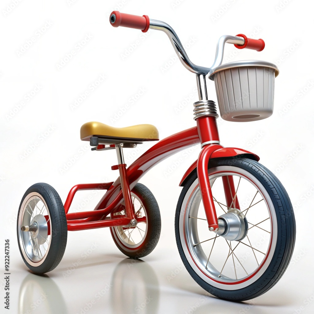 red bicycle isolated on white red bicycle isolated on white