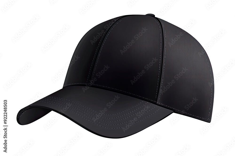 Stylish black cap with curved brim, perfect for casual outings and outdoor activities. Stylish black cap with curved brim, perfect for casual outings and outdoor activities.