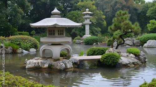 Serenity and Symbolism: Exploring Traditional Japanese Gardens with Koi Ponds, Bonsai Trees, and Stone Lanterns