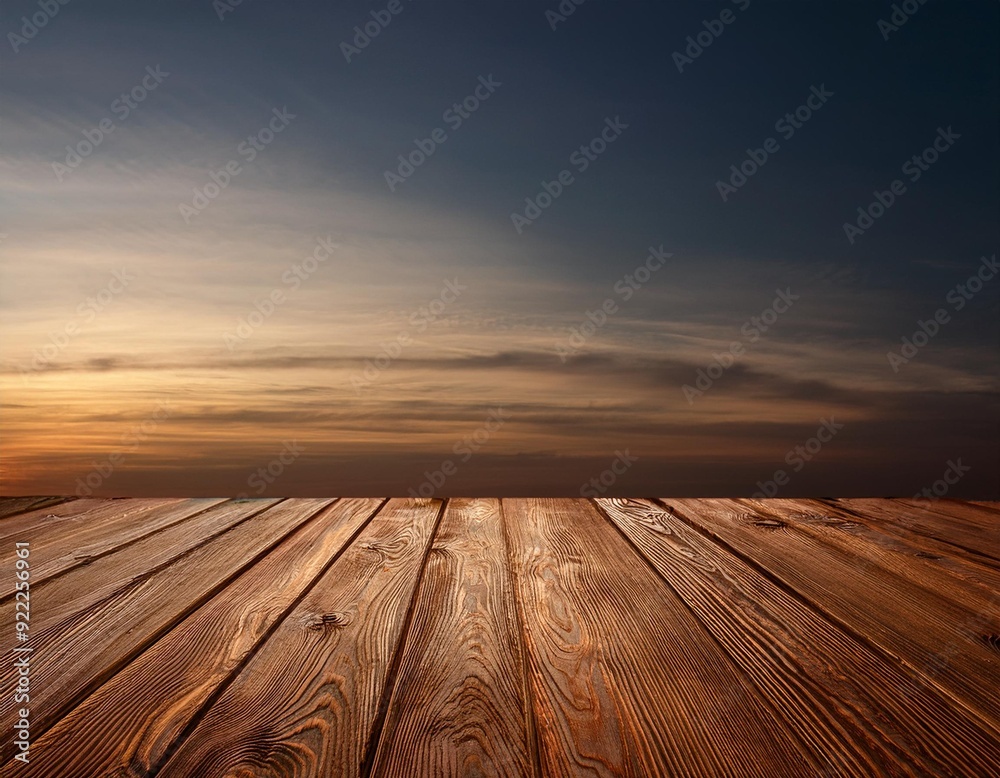 Copy space available on brown wooden background