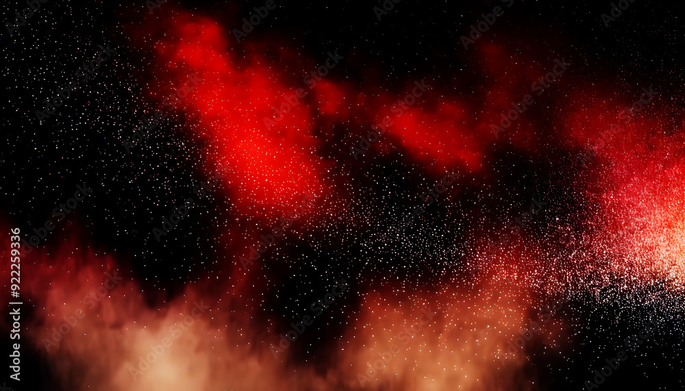 Vivid display of red sparks transitioning into a darker area, The contrast between the bright, fiery embers and the dark background highlights the intensity of the scene Vivid display of red sparks transitioning into a darker area, The contrast between the bright, fiery embers and the dark background highlights the intensity of the scene