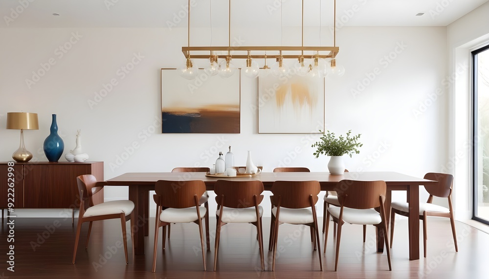 Photo interior modern design room 3d illustration Photo interior modern design room 3d illustration