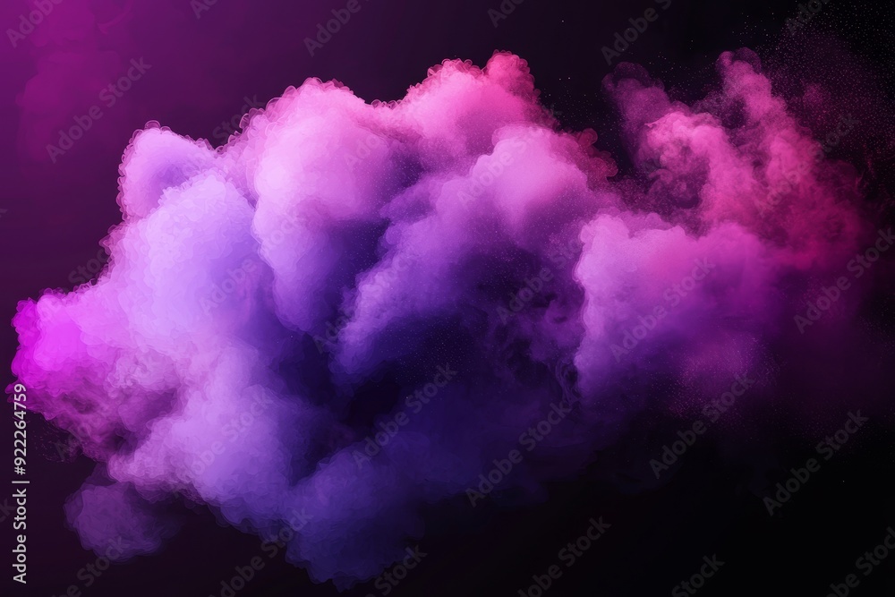 Purple cloud isolated on transparent background for template decoration and covering. Concept of storm and cloudscape. Purple cloud isolated on transparent background for template decoration and covering. Concept of storm and cloudscape.