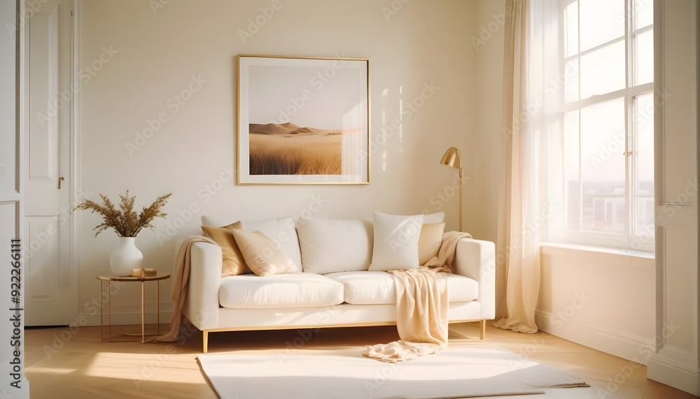 Photo interior modern design room 3d illustration Photo interior modern design room 3d illustration