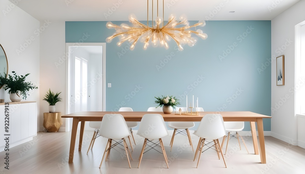 Fototapeta premium Photo interior modern design room 3d illustration