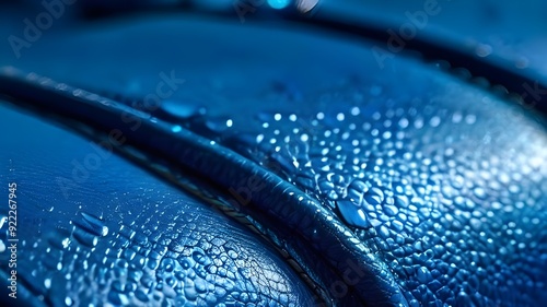 Closeup of Leather Textured Background; 