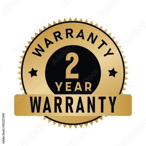 2 Year Warranty | Warranty | Icon | Vector