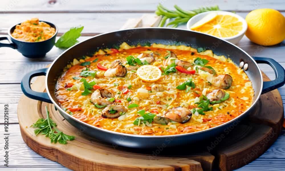 Ready-to-Eat Paella Valenciana for a Quick Gourmet Meal