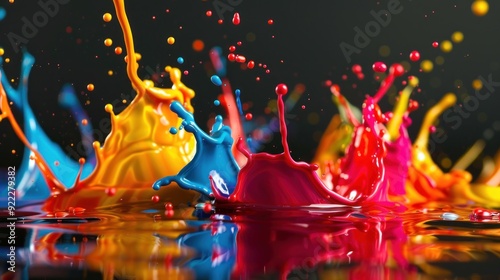 Vibrant Color Splash