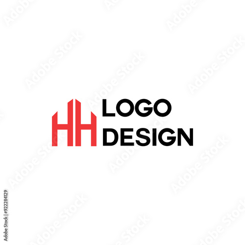 colorful business company simple logo design photo