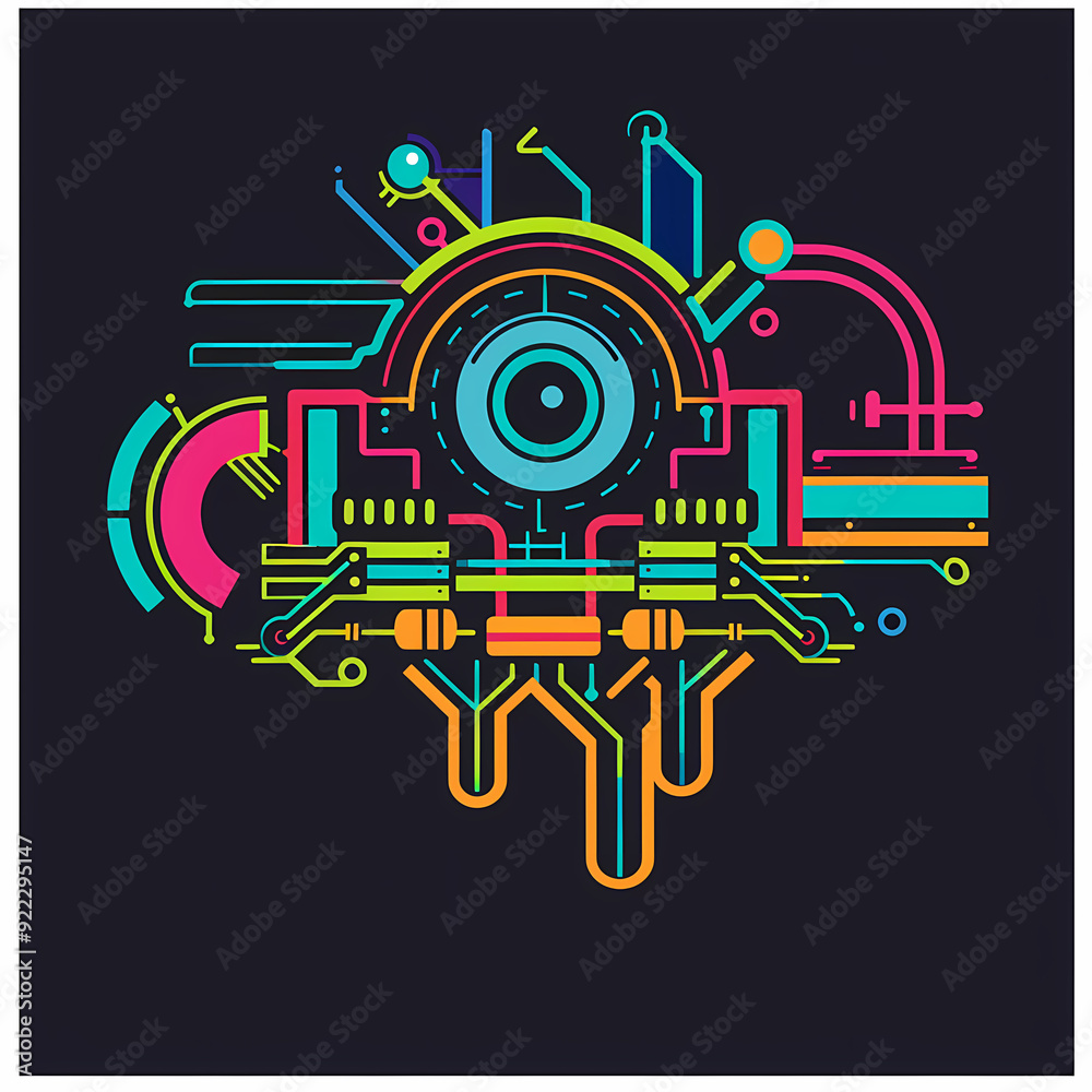 Obraz premium logo symbol art design image,illustration vector.