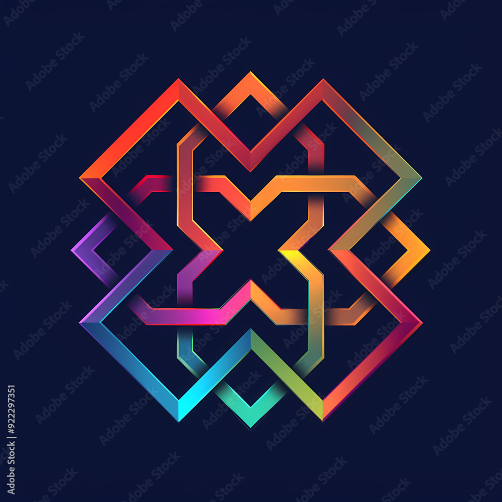 Fototapeta premium logo symbol art design image,illustration vector.