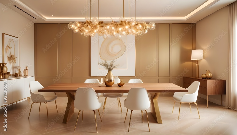Photo interior modern design room 3d illustration