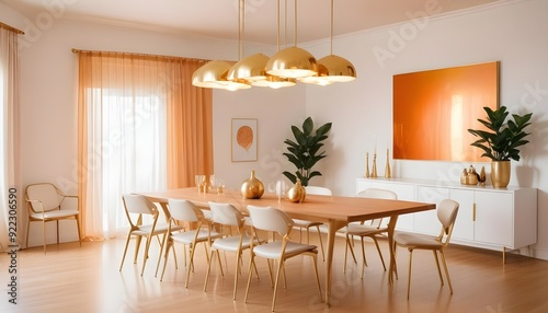 Photo interior modern design room 3d illustration