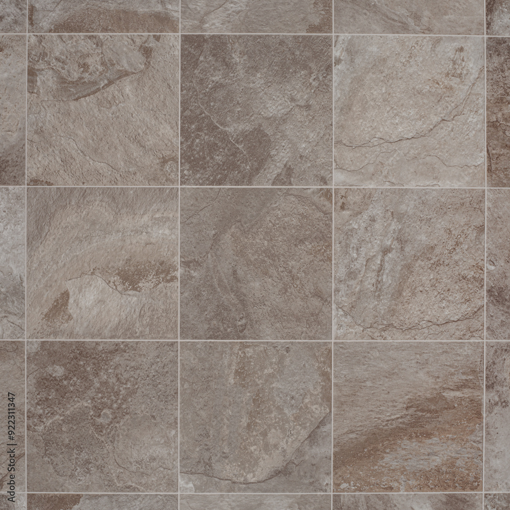 Obraz premium High-Resolution Natural Stone Tile Background with Earthy Beige and Brown Tones