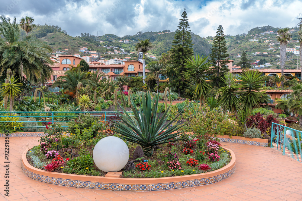 Quinta Splendida Botanical Garden on the island of Madeira