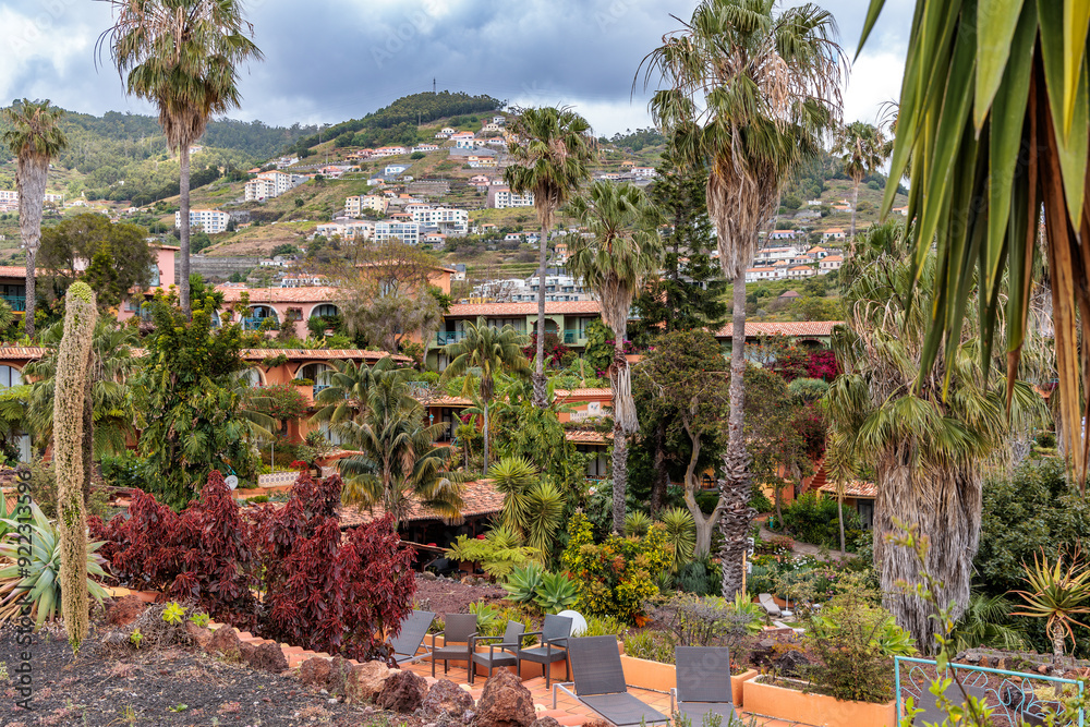 Quinta Splendida Botanical Garden on the island of Madeira