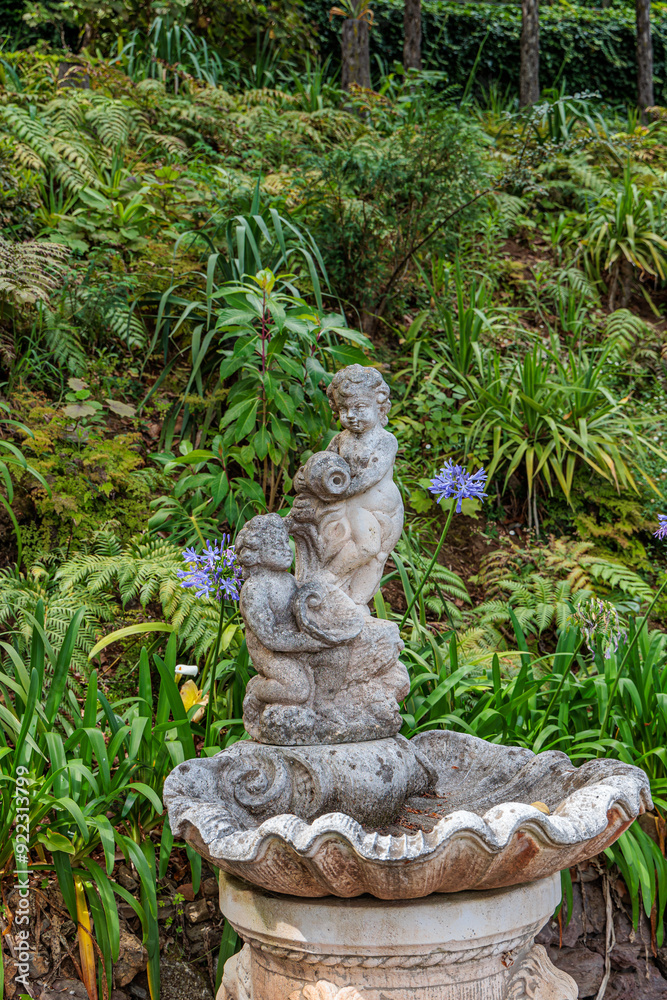 Walk around the Monte Palace Tropical Garden on the island of Madeira
