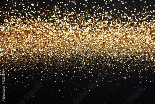 Wallpaper Mural Abstract gold shiny Sparkling Lights Festive background with texture for celebration, banner, party Torontodigital.ca