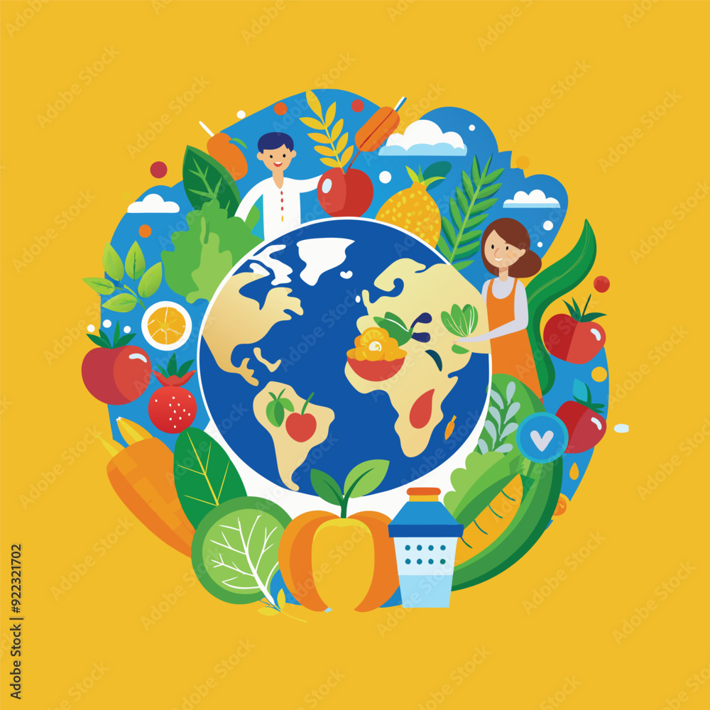 Obraz premium World food day