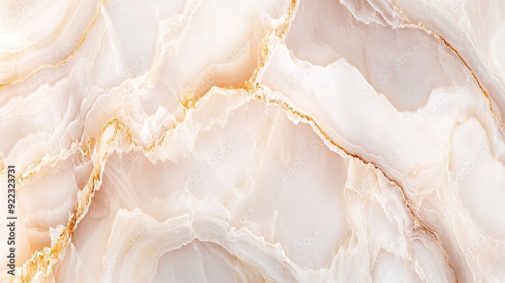 Soft beige and cream marble texture with golden veining in a natural pattern Soft beige and cream marble texture with golden veining in a natural pattern