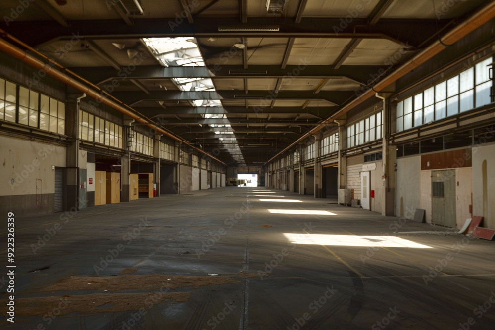 Obraz premium old abandoned factory