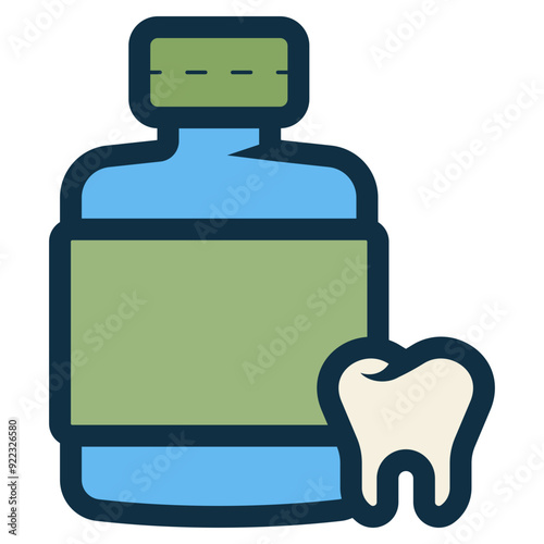 dental analgesic drug icon