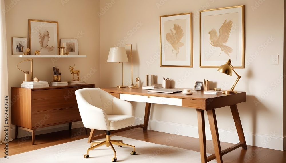 Photo interior modern design room 3d illustration Photo interior modern design room 3d illustration