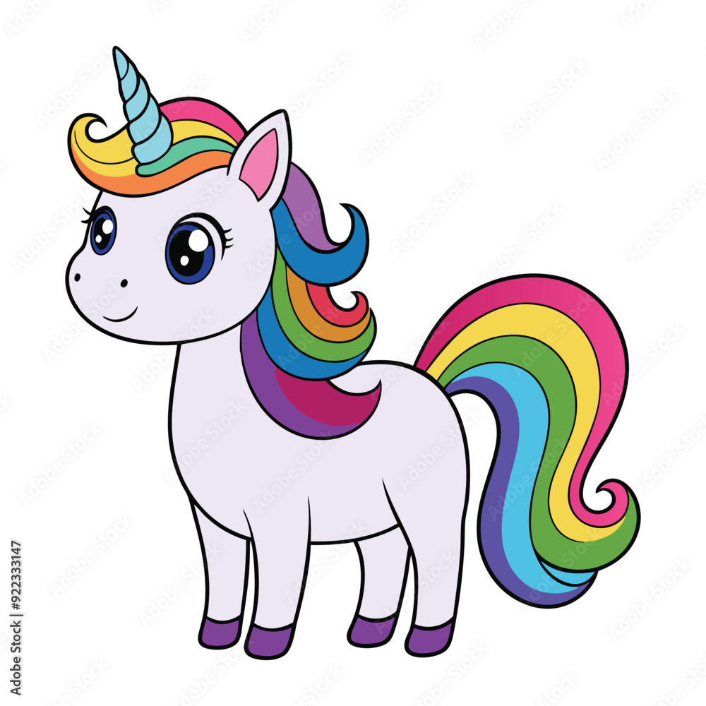 Cute Unicorn Clipart, cute cartoon Unicorn Vector illustration
Cute Unicorn Clipart, cute cartoon Unicorn Vector illustration