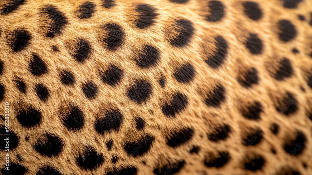 Cheetah spots, golden tones, varied and dense, flat lay, soft ambient light Cheetah spots, golden tones, varied and dense, flat lay, soft ambient light