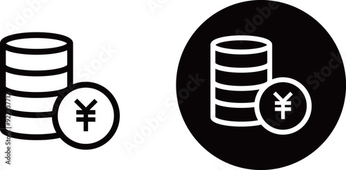 お金のアイコン素材