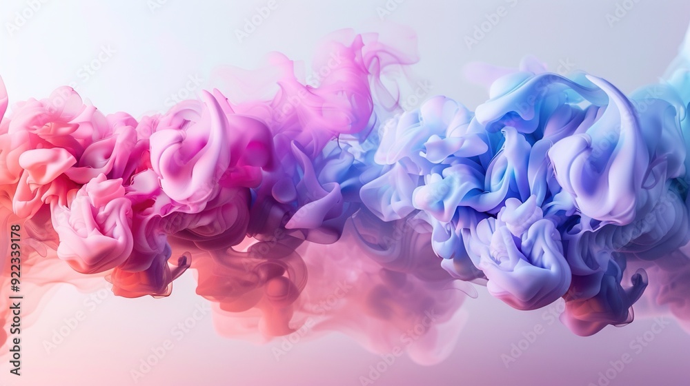Mesmerizing Psychedelic Smoke Art: Vibrant Colors and Abstract Patterns on a Pure White Canvas Mesmerizing Psychedelic Smoke Art: Vibrant Colors and Abstract Patterns on a Pure White Canvas