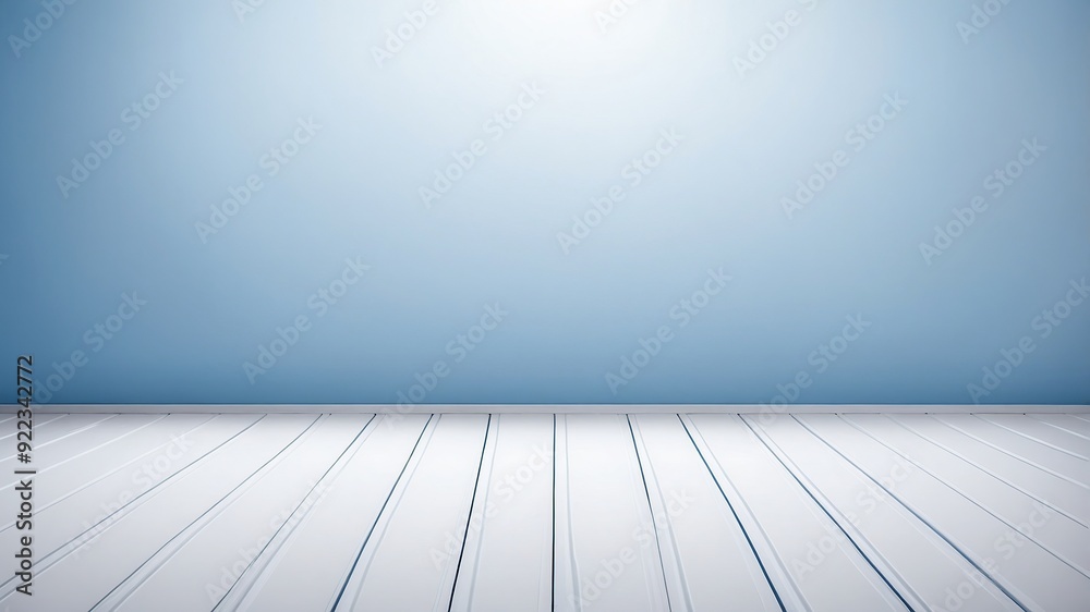 Soft Blue Gradient Studio Scene Soft Blue Gradient Studio Scene