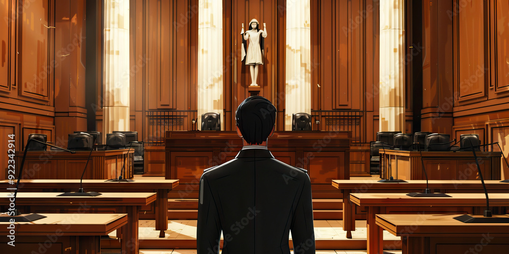A defendant stands before the court, their innocence nowhere to be found A defendant stands before the court, their innocence nowhere to be found