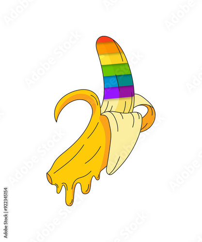 LGBT banana