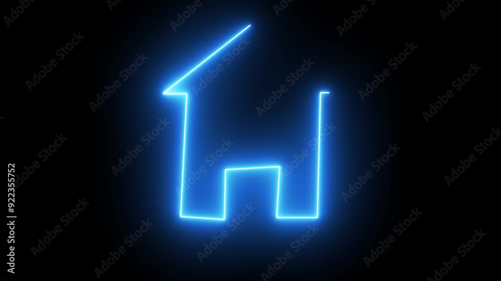 address animation with black color background address animation with black color background