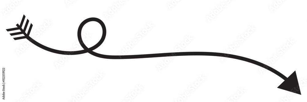 Straight long arrow vector icon. arrow icon isolated on white background. Straight long arrow vector icon. arrow icon isolated on white background.