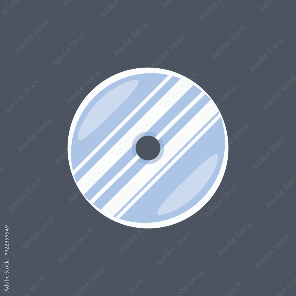 disc media tool in flat vector design. disc media tool in flat vector design.