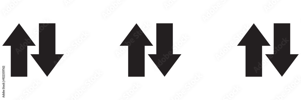 Straight long arrow vector icon. arrow icon isolated on white background. Straight long arrow vector icon. arrow icon isolated on white background.