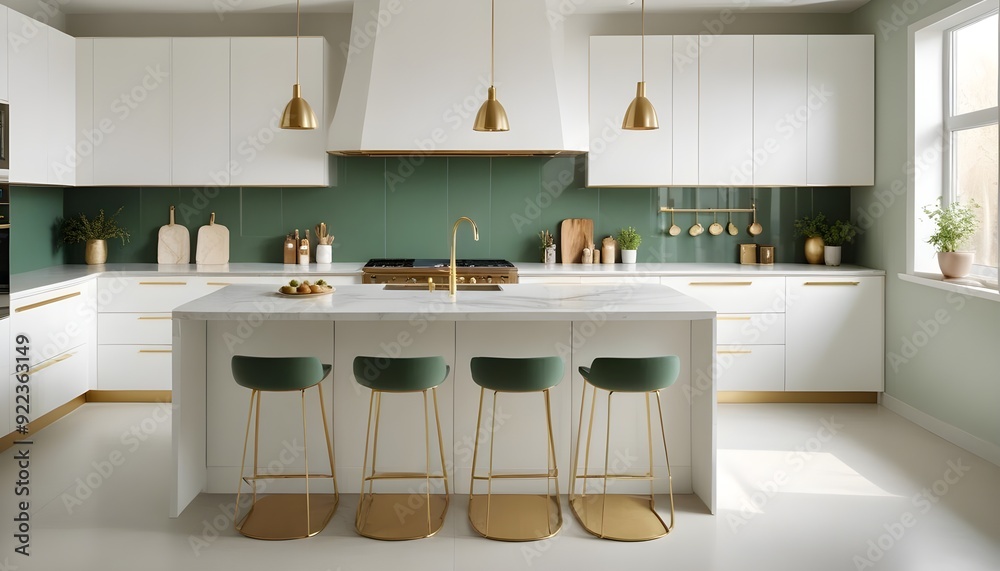 Photo interior modern design room 3d illustration Photo interior modern design room 3d illustration