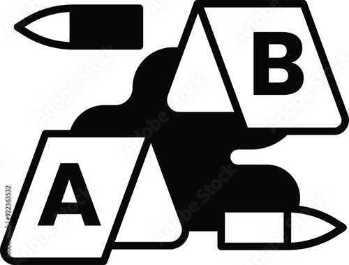 a Crime scene icon in line style