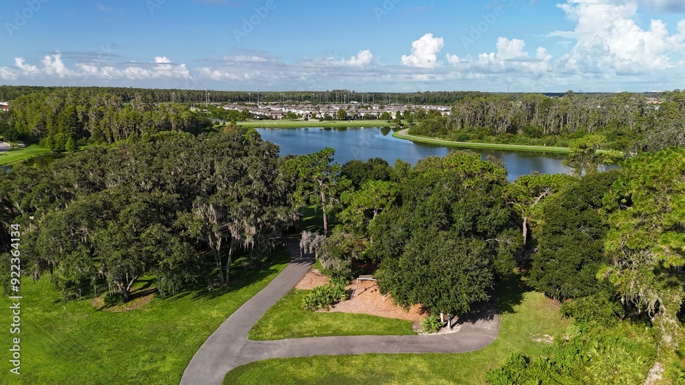 Drone photos of Cummingham Park and lakes Drone photos of Cummingham Park and lakes