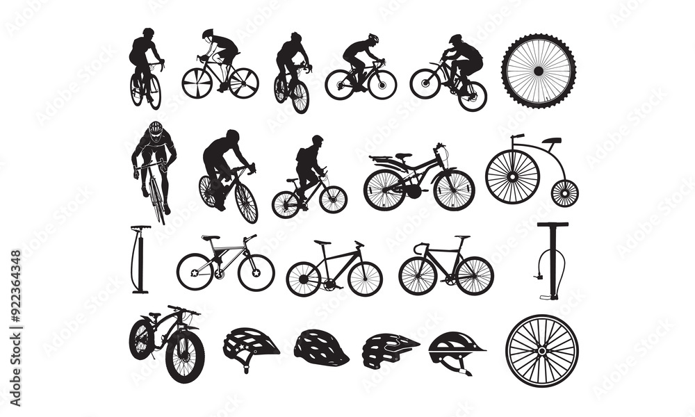 Cycling Vector bundle, Clipart, Silhouette, Vector, icons, illustration, design. Cycling Vector bundle, Clipart, Silhouette, Vector, icons, illustration, design.