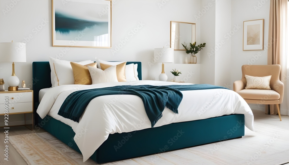 Photo interior modern design room 3d illustration Photo interior modern design room 3d illustration