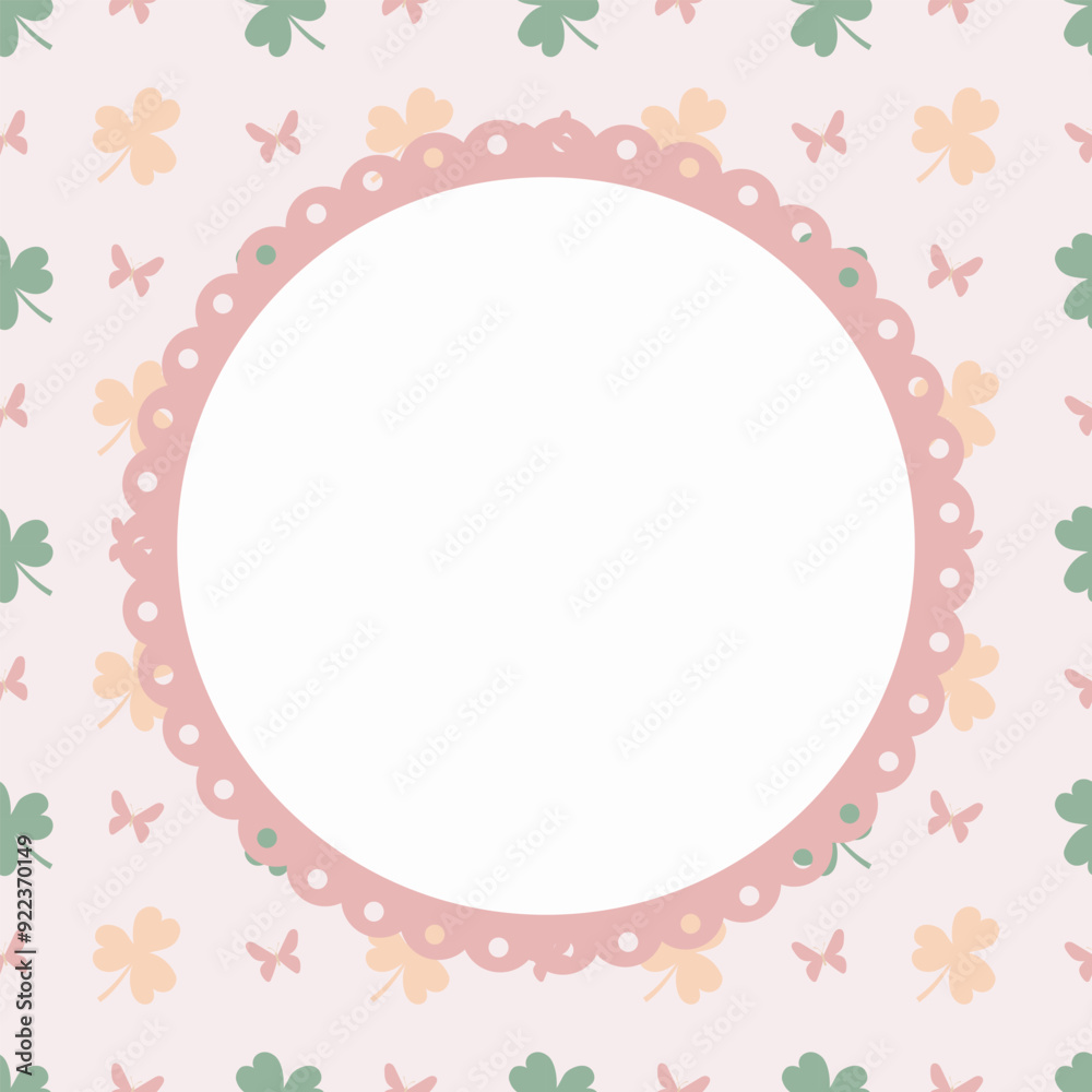 Sweet floral flower pattern notepad poster background Sweet floral flower pattern notepad poster background