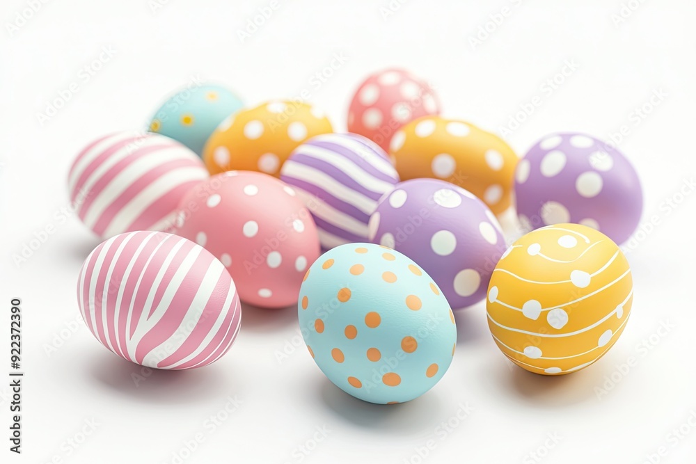 flat lay of easter theme on a light blue background, chocolate eggs and bunnies, sprinkles, top view, high resolution photography flat lay of easter theme on a light blue background, chocolate eggs and bunnies, sprinkles, top view, high resolution photography