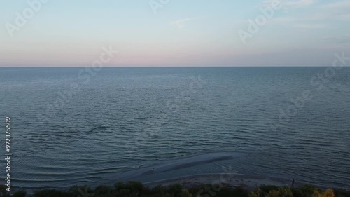 Mare Adriatico alla foce del delta del Po photo