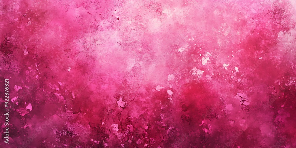 Obraz premium Pink grunge texture background for design projects or social media posts, pink, color