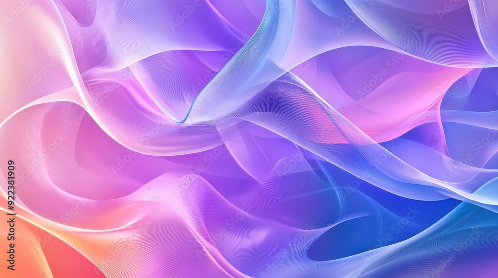 Obraz premium Abstract background with smooth shape